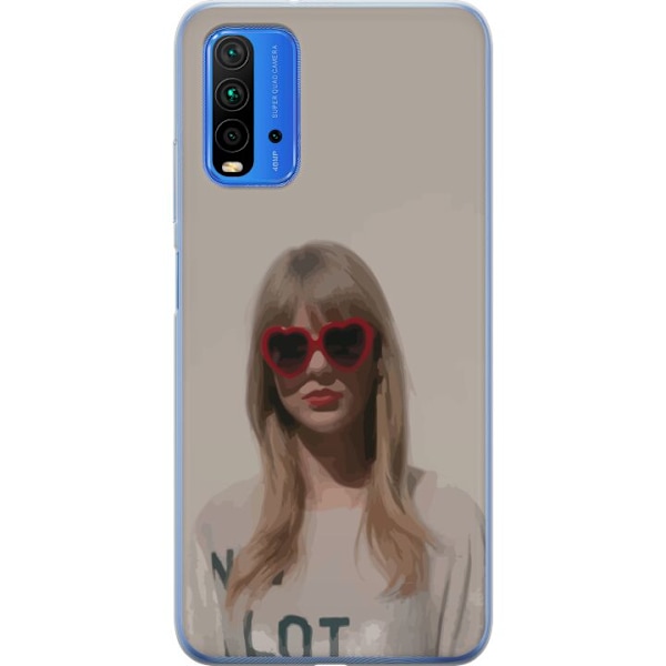 Xiaomi Redmi 9T Gjennomsiktig deksel Taylor Swift