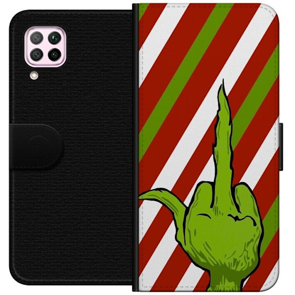 Huawei P40 lite Tegnebogsetui Grinch