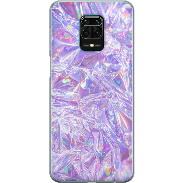Xiaomi Redmi Note 9 Pro Läpinäkyvä kuori Hologeeniset timantit