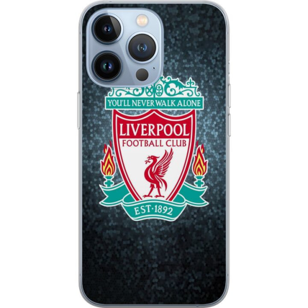 Apple iPhone 13 Pro Läpinäkyvä kuori Liverpoolin Jalkapallo