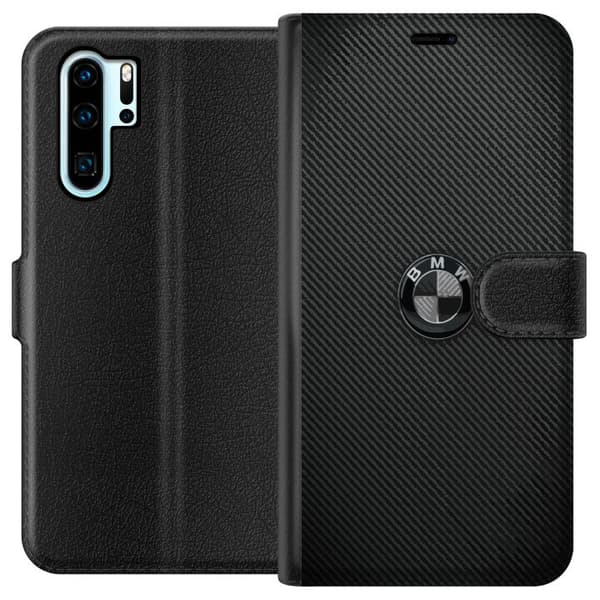 Kompatibelt Lommeboketui til Huawei P30 Pro BMW