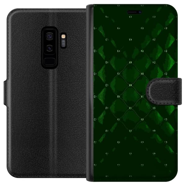 Kompatibel Tegnebogsetui til Samsung Galaxy S9+ Luksuriøs Grøn