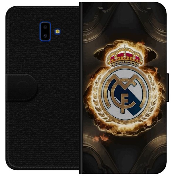 Samsung Galaxy J6+ Tegnebogsetui Real Madrid