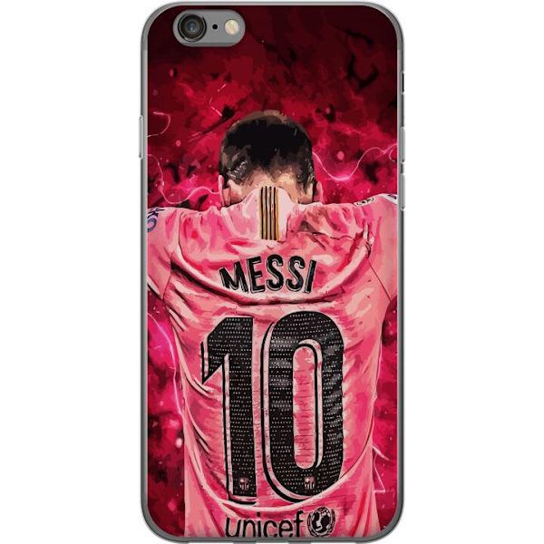 Apple iPhone 6s Läpinäkyvä kuori Messi Jalkapallo Barcelona Argentiina Motivoiva Legendaarinen Pelaaja FC Barcelona Numero 10 Urheilu Jalkapallo