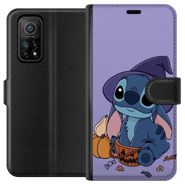 Xiaomi Mi 10T 5G Lompakkokotelo Stitch noita