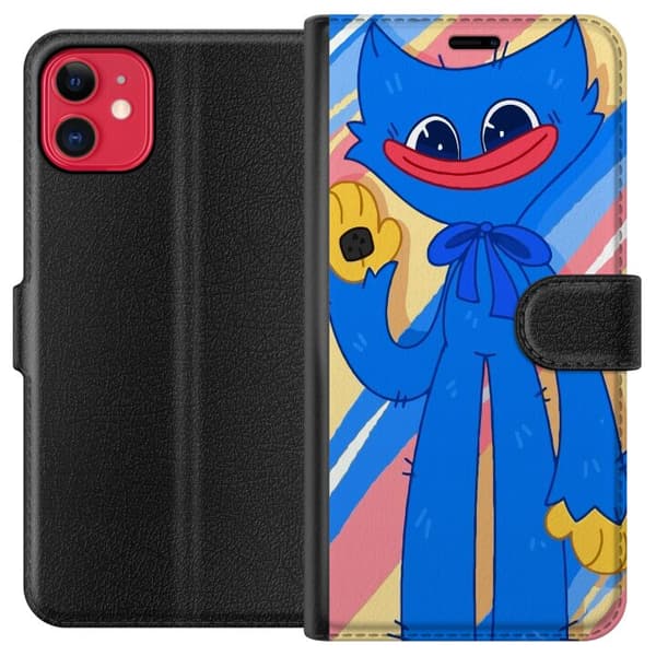 Kompatibel Tegnebogsetui til Apple iPhone 11 Huggy Wuggy