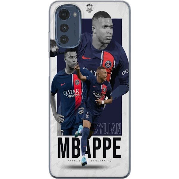 Motorola Moto E32s Gennemsigtig cover Kylian Mbappé