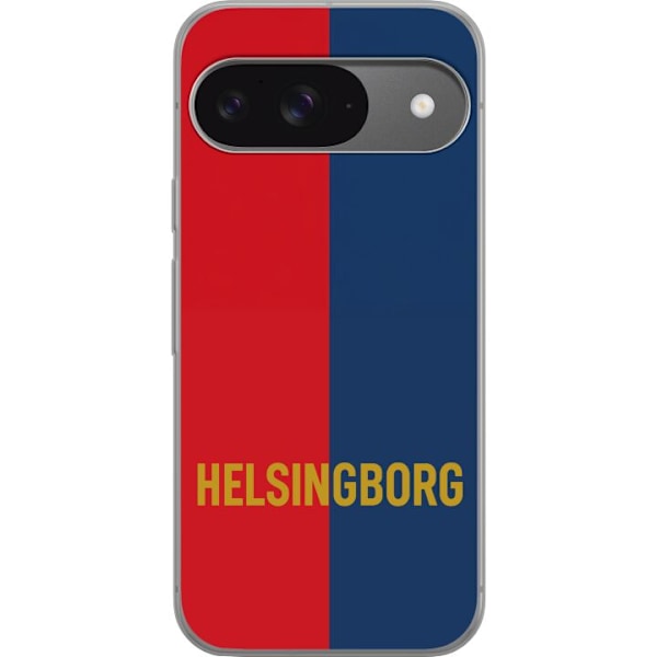 Google Pixel 9 Pro Läpinäkyvä kuori Helsingborg – jalkapallo