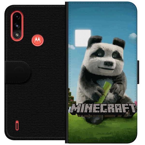 Motorola Moto E7 Power Tegnebogsetui A Minecraft Movie