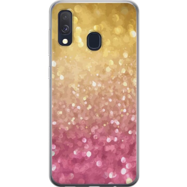 Samsung Galaxy A40 Skal / Mobilskal - Glitter