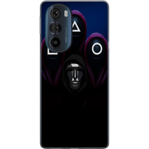 Motorola Edge 30 Pro Läpinäkyvä kuori Squid Game Kausi 3 Uudet Ikoni Suosittu Sarja TV Motiivi Aasialainen Draama Trendikäs Graafinen Suunnittelu