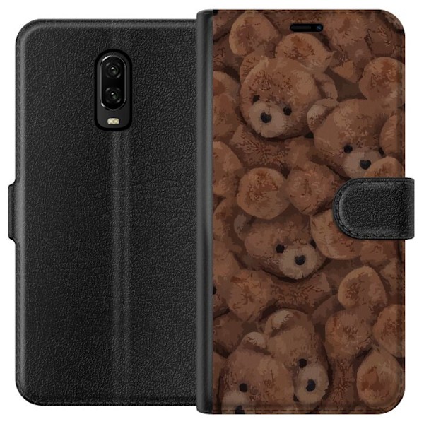 OnePlus 6T Plånboksfodral Teddy