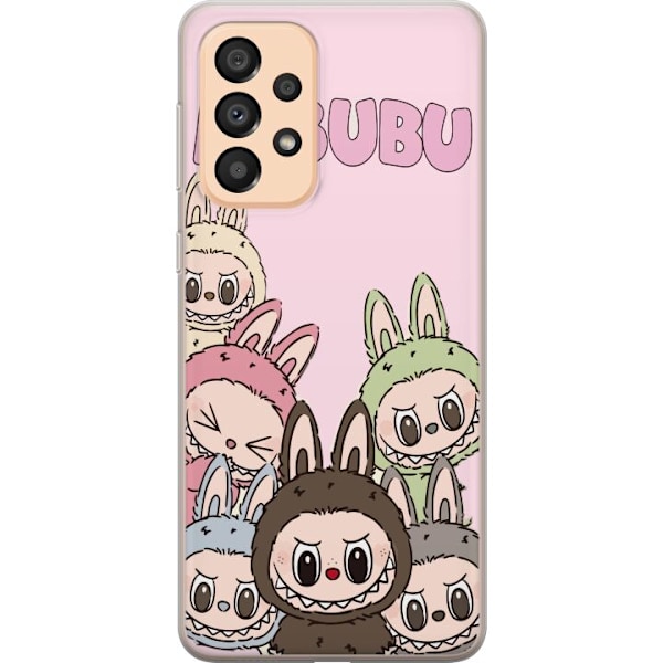 Samsung Galaxy A33 5G Gennemsigtig cover Labubu Classics
