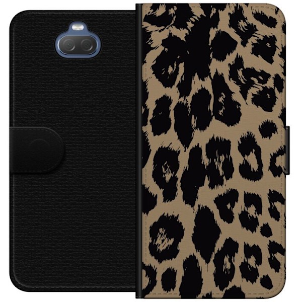 Sony Xperia 10 Tegnebogsetui Leopard