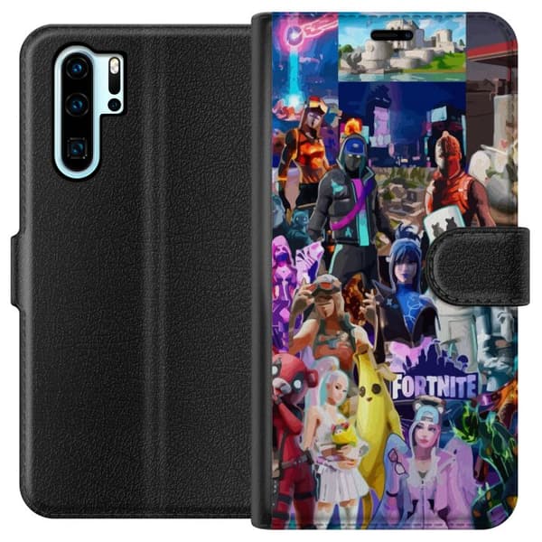 Kompatibelt Lommeboketui til Huawei P30 Pro Fortnite
