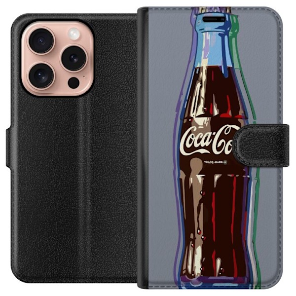 Apple iPhone 16 Pro Lommeboketui Coca Cola