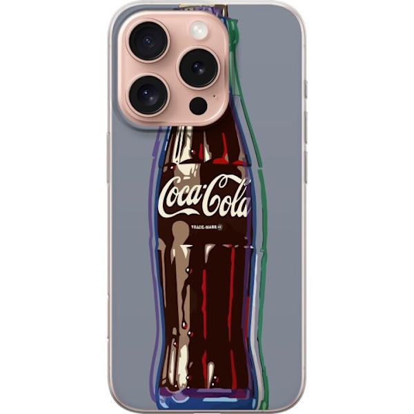 Apple iPhone 16 Pro Gennemsigtig cover Coca Cola