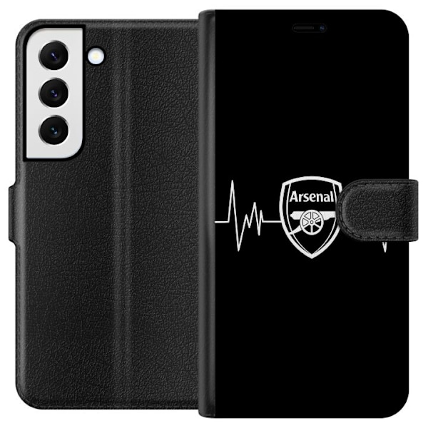 Samsung Galaxy S22 5G Plånboksfodral Arsenal