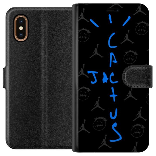 Kompatibelt Lommeboketui til Apple iPhone XS Max Kaktus
