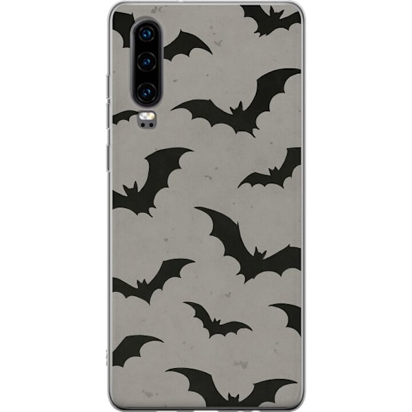 Huawei P30 Läpinäkyvä kuori Flutterprint