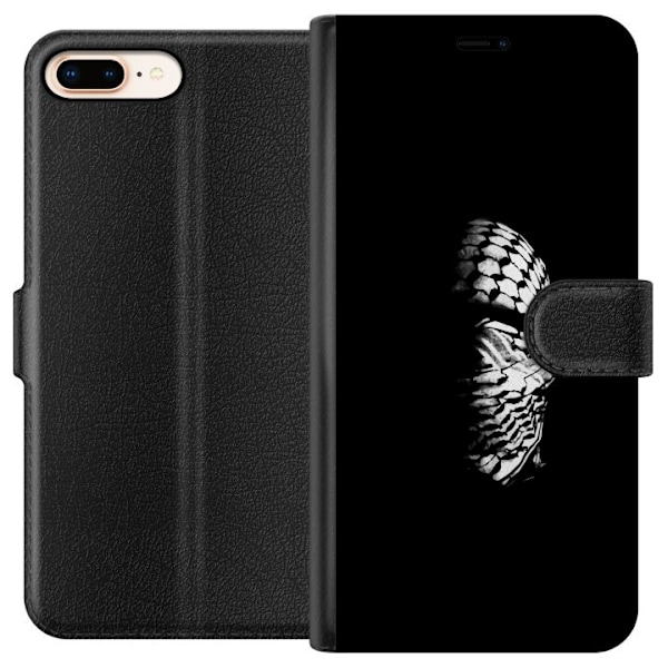 Apple iPhone 7 Plus Plånboksfodral Keffiyeh-mönster – klas