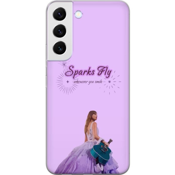 Samsung Galaxy S22+ 5G Gennemsigtig cover Taylor Swift - Spark