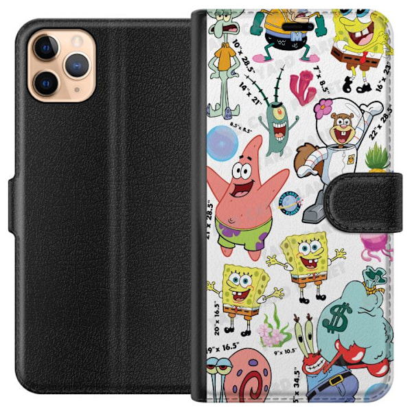 Apple iPhone 11 Pro Max Lommeboketui SpongeBob SquarePants