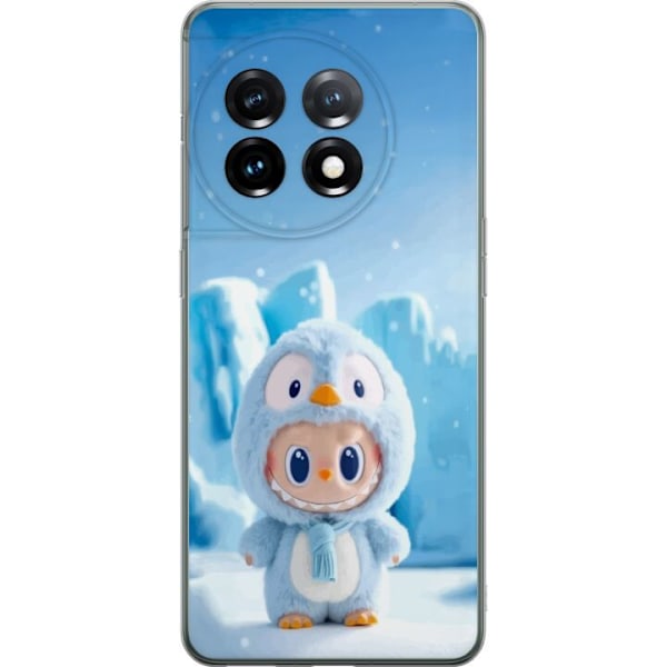 OnePlus 11 Gennemsigtig cover sort ridder fortnite