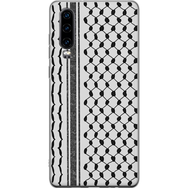 Huawei P30 Läpinäkyvä kuori Palestiinalainen kuvio - perint