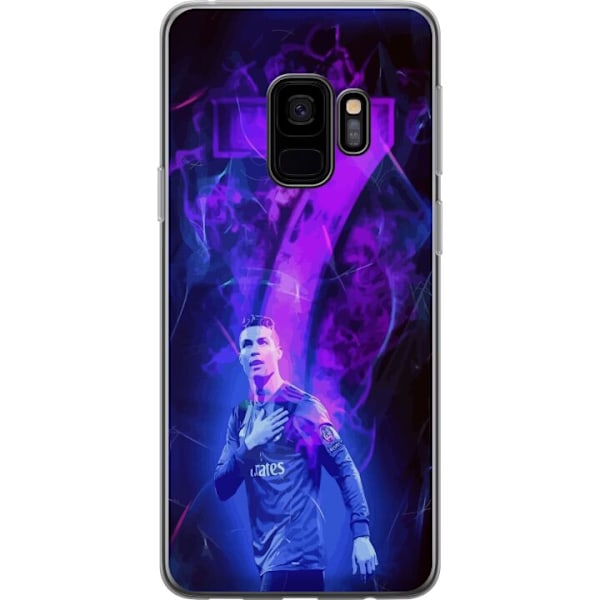 Samsung Galaxy S9 Gjennomsiktig deksel Ronaldo 7 - Fotballlege