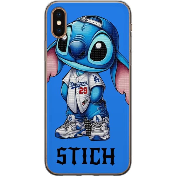 Kompatibelt Mobilskal till Apple iPhone XS Stitch