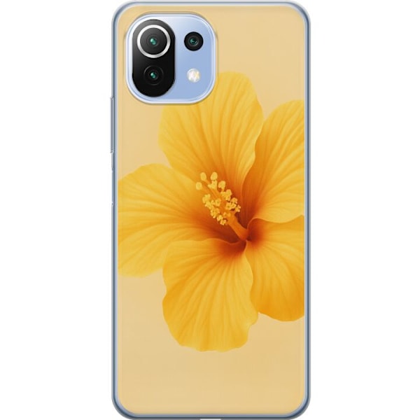 Xiaomi Mi 11 Lite Läpinäkyvä kuori Lemon Zing