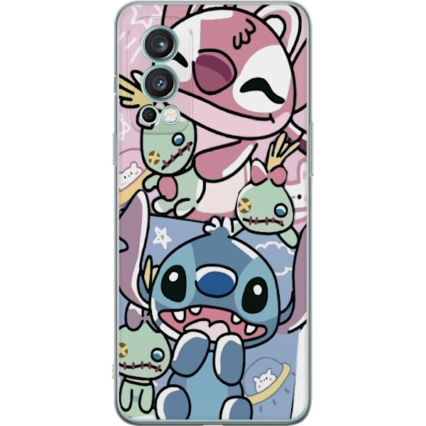 OnePlus Nord 2 5G Genomskinligt Skal Stitch