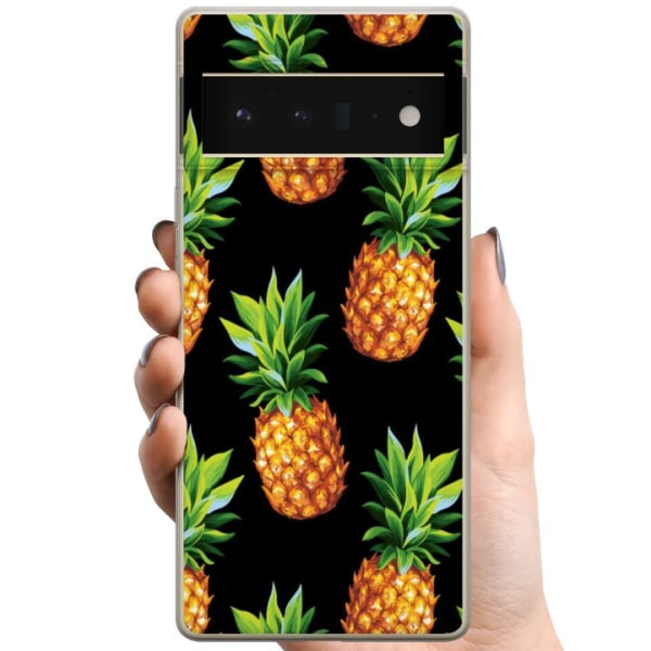 Google Pixel 6 Pro TPU Mobilcover Ananas