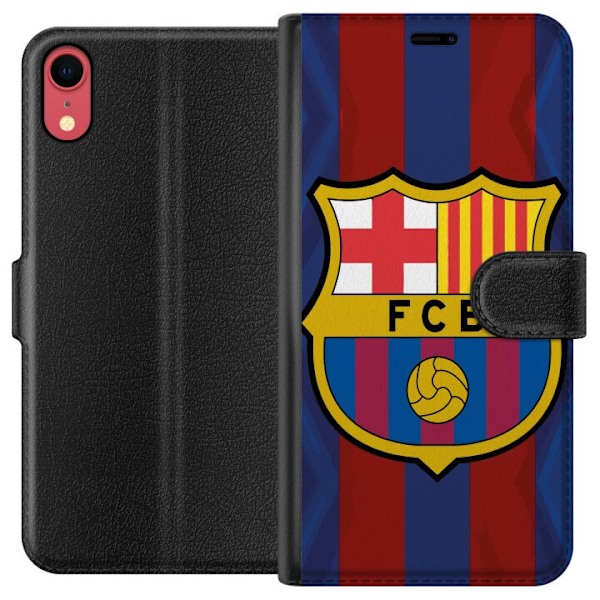 Apple iPhone XR Plånboksfodral FCB Barcelona