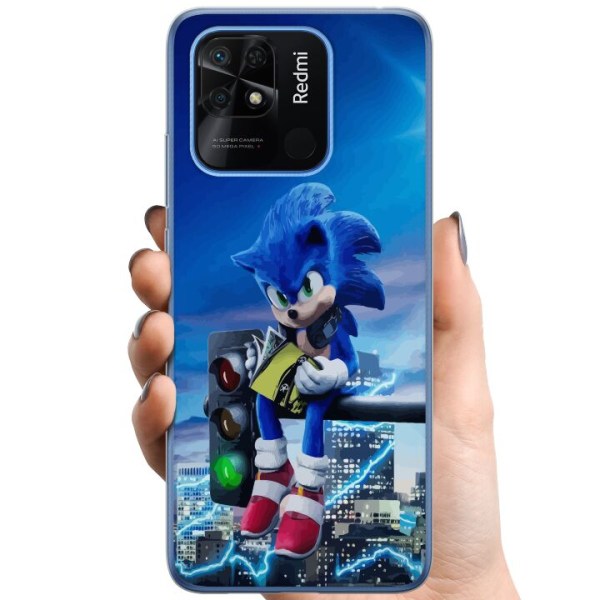 Xiaomi Redmi 10C TPU Matkapuhelimen kuori Sonic the Hedgehog