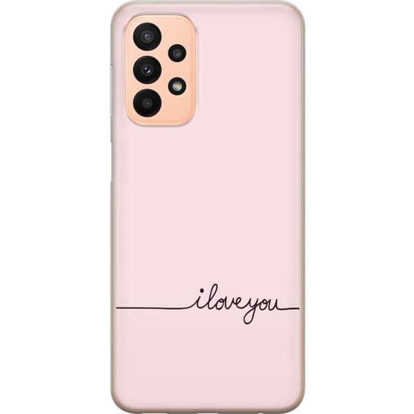 Kompatibelt Mobildeksel til Samsung Galaxy A23 Jeg Elsker Deg