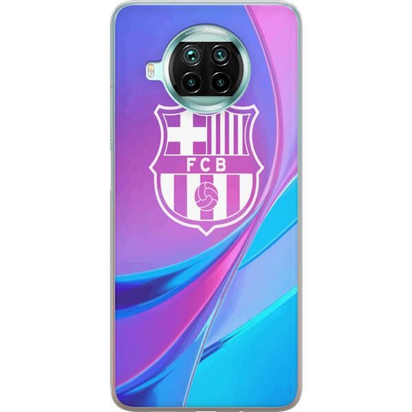 Xiaomi Mi 10T Lite 5G Läpinäkyvä kuori FC Barcelona