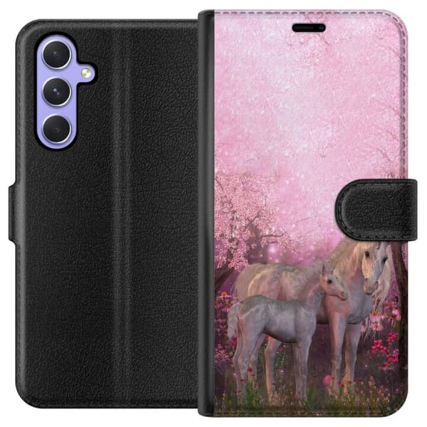 Kompatibelt Plånboksfodral till Samsung Galaxy A54 Unicorn