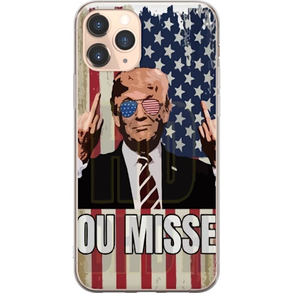 Apple iPhone 11 Pro Gennemsigtig cover Trump