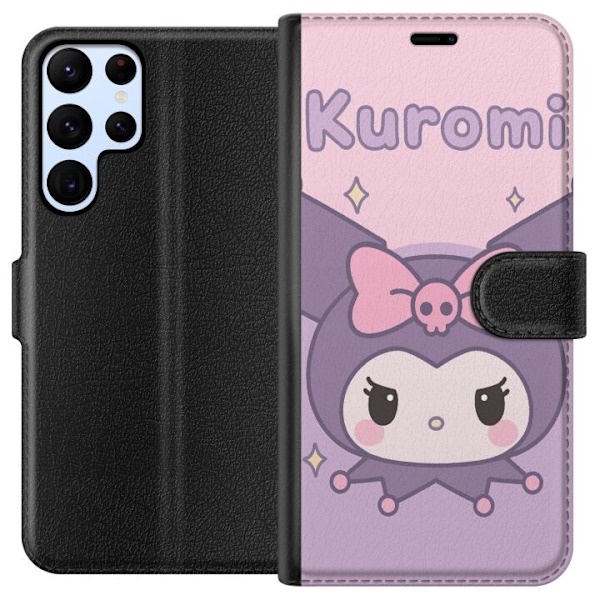 Samsung Galaxy S24 Ultra Lompakkokotelo Kuromi Kawaii