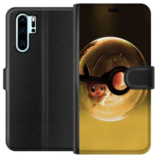 Kompatibelt Lommeboketui til Huawei P30 Pro Pokemon