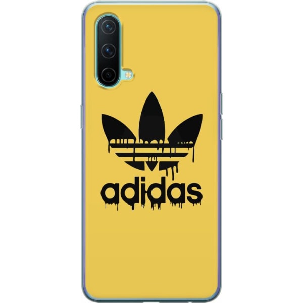 OnePlus Nord CE 5G Läpinäkyvä kuori Adidas