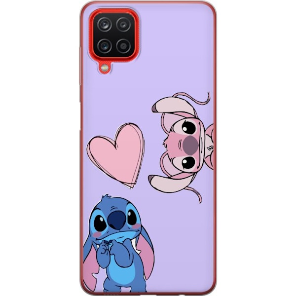 Samsung Galaxy A12 Gennemsigtig cover Stitch Mode