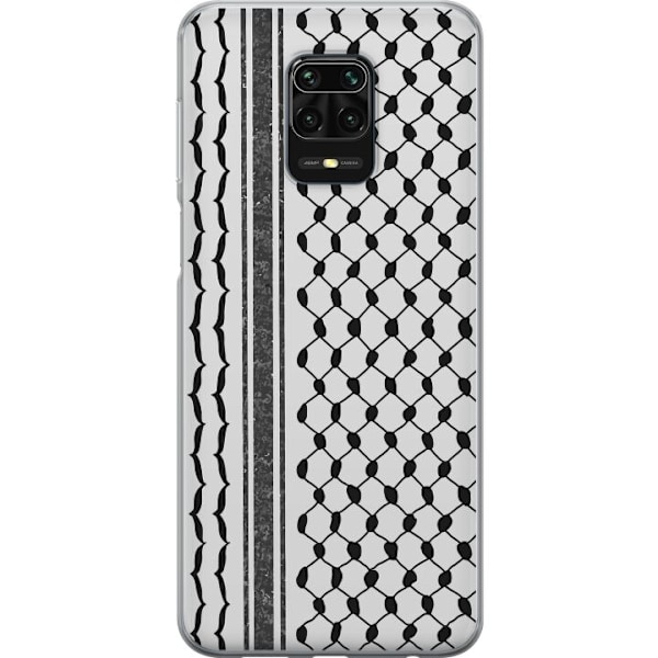 Xiaomi Redmi Note 9S Gjennomsiktig deksel Palestinsk mønster