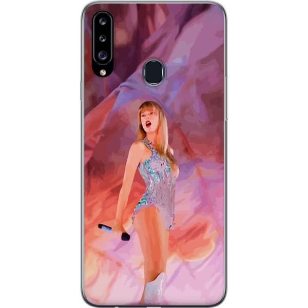 Kompatibelt Mobildeksel til Samsung Galaxy A20s Taylor Swift