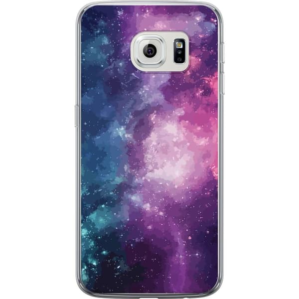 Kompatibelt Mobildeksel til Samsung Galaxy S6 edge Nebula