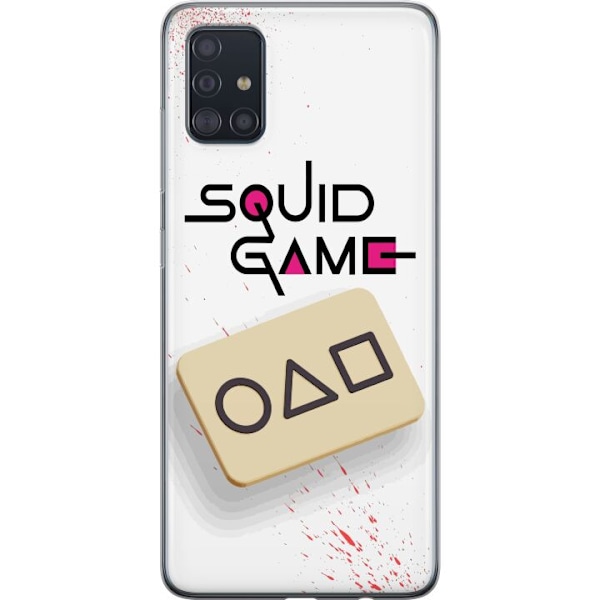 Samsung Galaxy A51 Gennemsigtig cover Squid Game