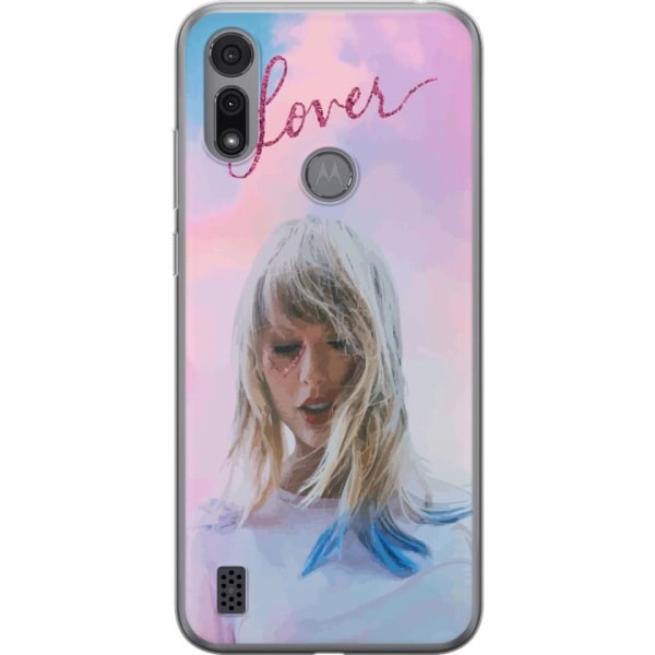 Motorola Moto E6i Gennemsigtig cover Taylor Swift - Lover