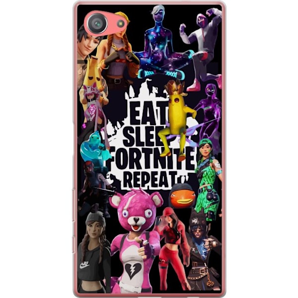 Sony Xperia Z5 Compact Gennemsigtig cover Fortnite